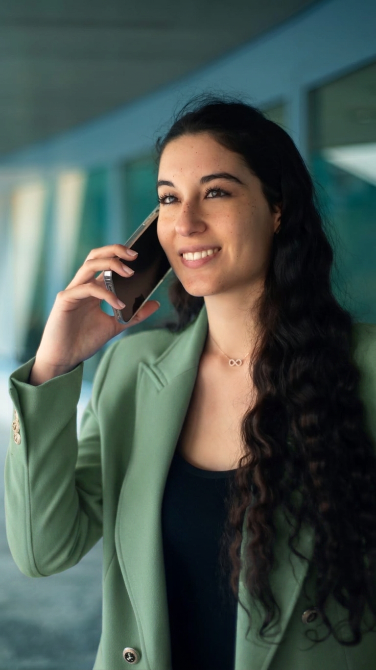 Martina al telefono — call iniziale